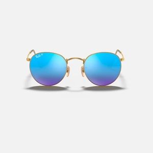 Ray-Ban Round Flash Lenses Sunglasses